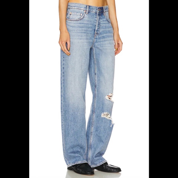 *Like New* GRLFRND Denim “The Bella” Low Rise Boyfriend in West Village - Picture 4 of 10